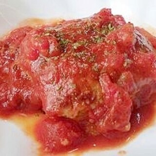 トマト煮込みハンバーグ